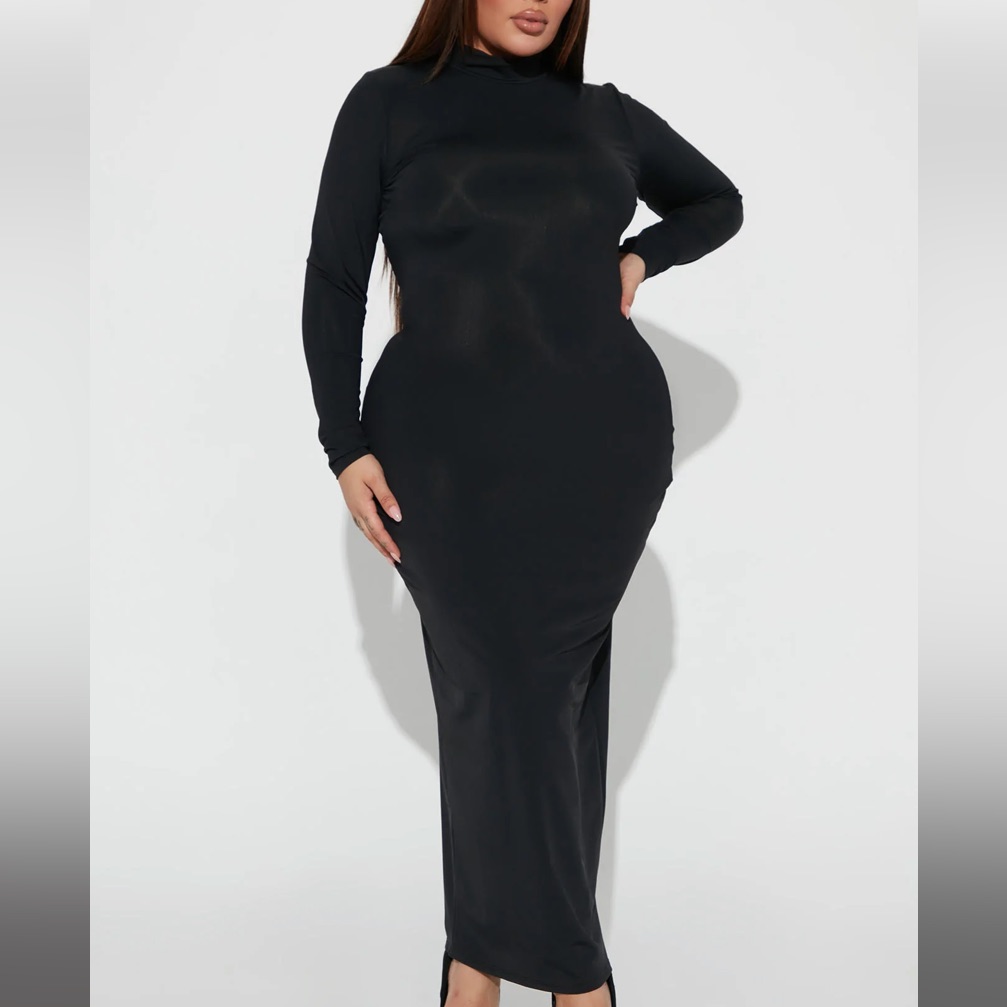 Kimmy Maxi Dress- Black Nwt